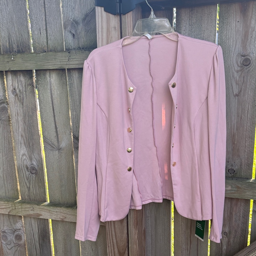 Elegant Pink Women's Blazer